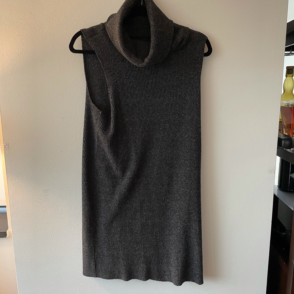 Silence + Noise Cowl neck sweater dress